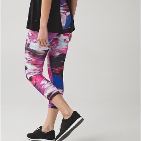 Lululemon Wunder Under Pigment Wind White Multi - Picture 2 of 7